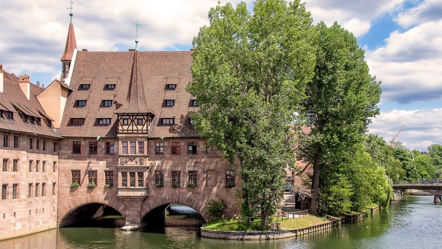 Visit popular locations like Holy spirit hospital in Nuremberg
