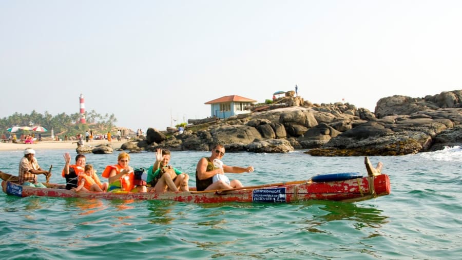 Boating in Kovalam