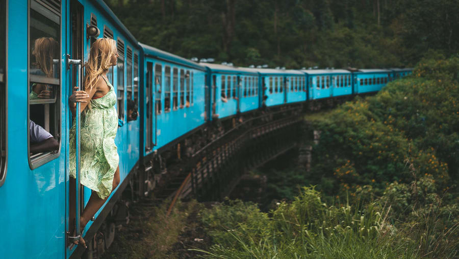 Kandy to Ella Train