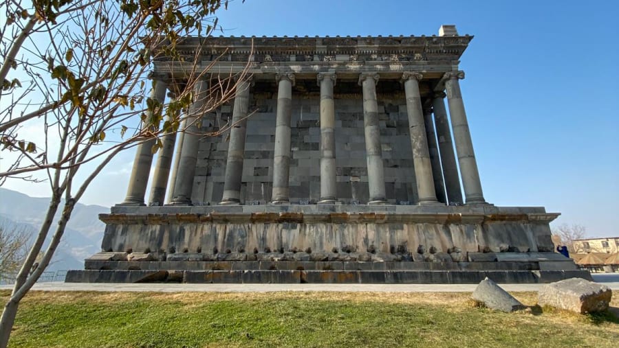 Admire the Temple of Garni