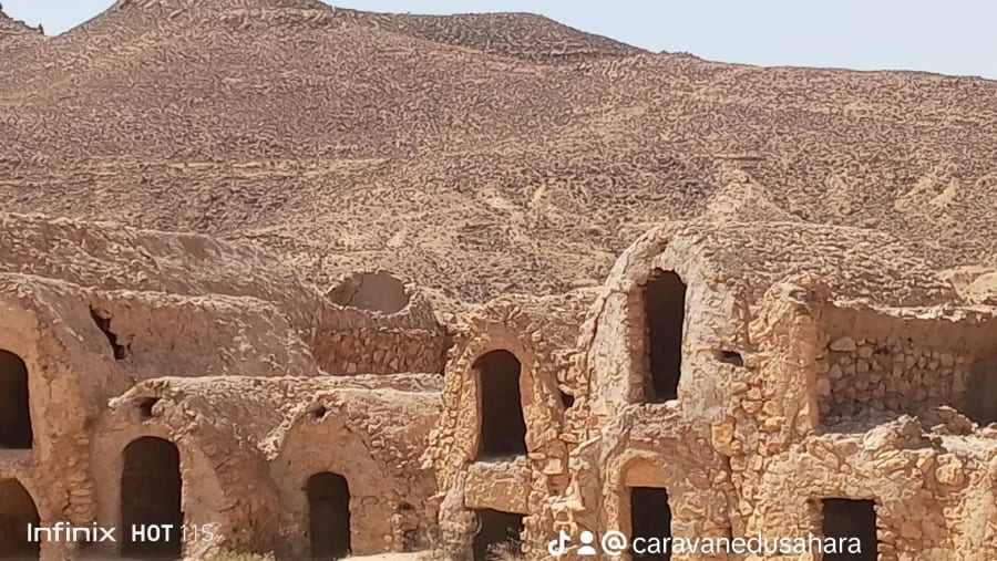 Oasis of ksar Ghilan