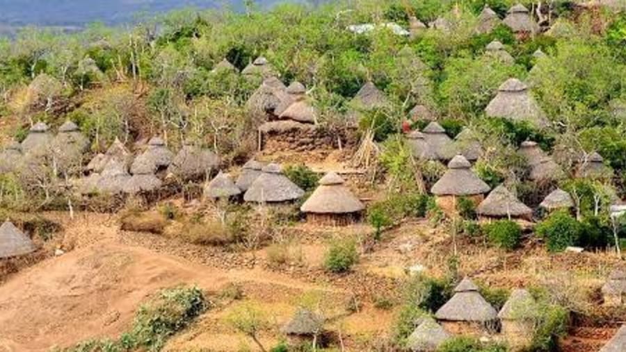 Ethiopian Tribal Village