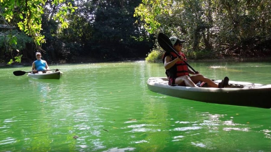 Kayaking in Belize