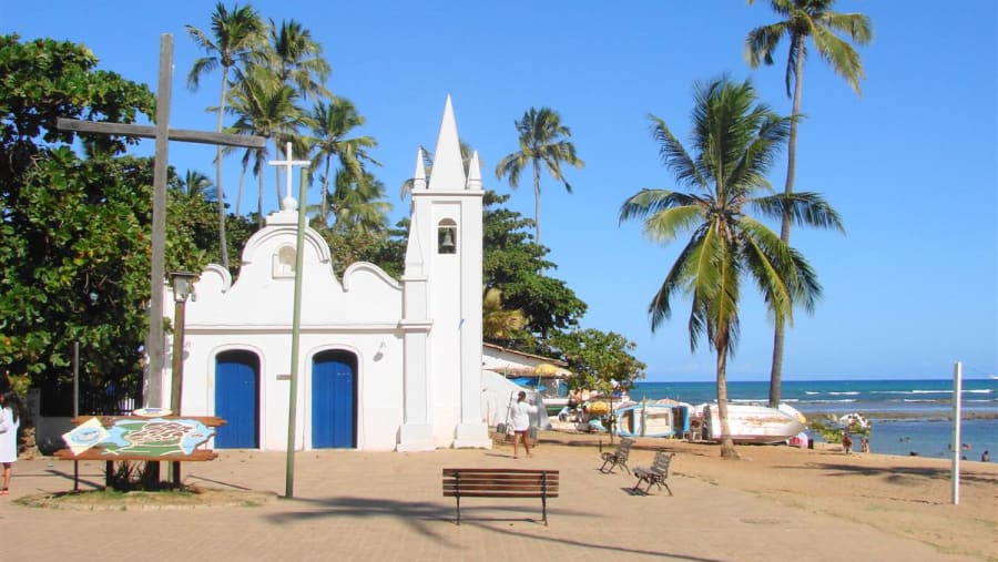 Praia do Forte chapel by the beach