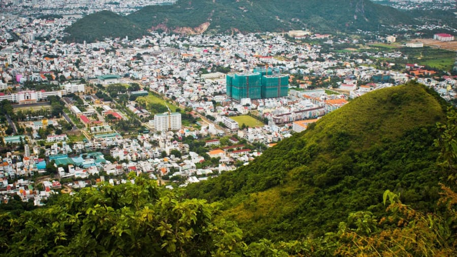 view of Nha Trang city