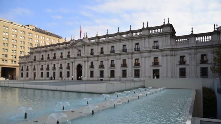 La Moneda Palace in Santiago