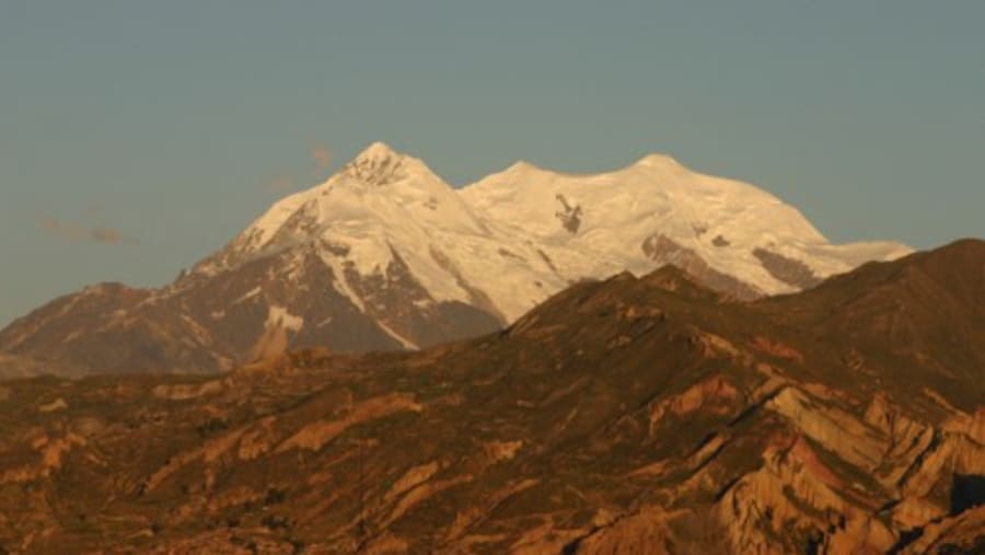 Illimani summit