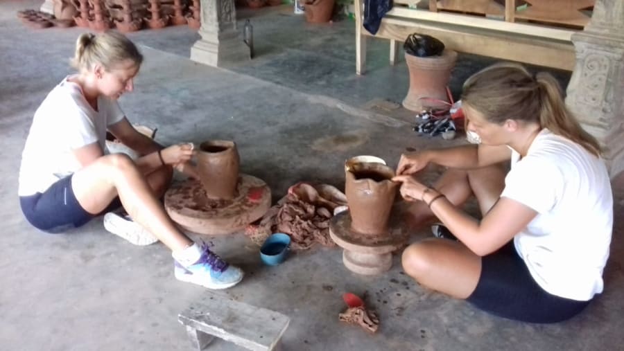 Pottery Making In Yogyakarta, Indonesia