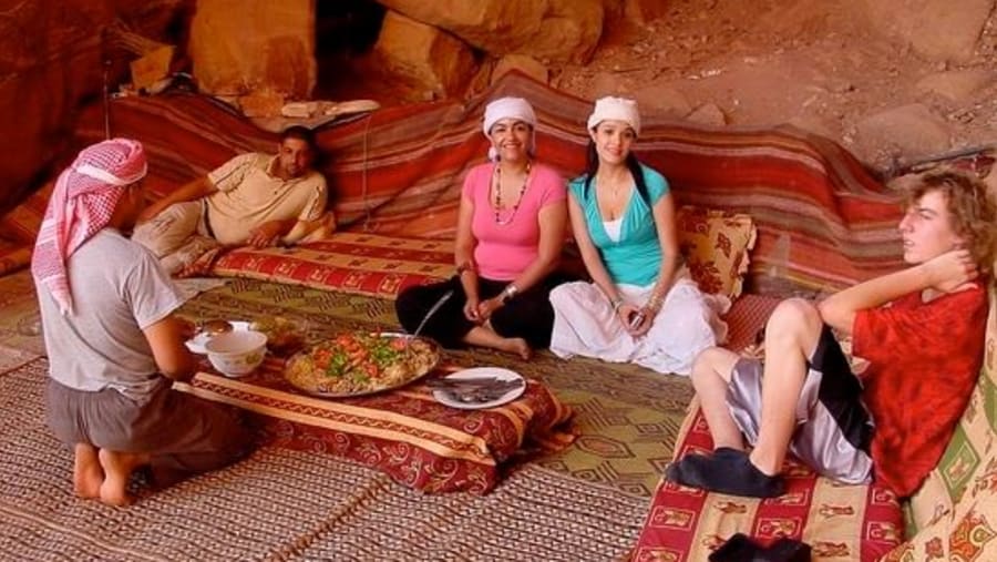 Open Buffet Lunch At Dead Sea
