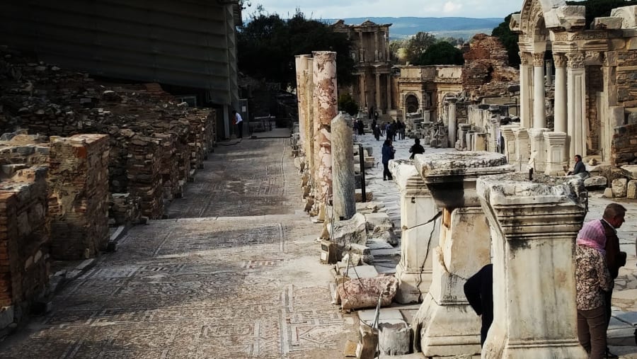 View of the Ruins