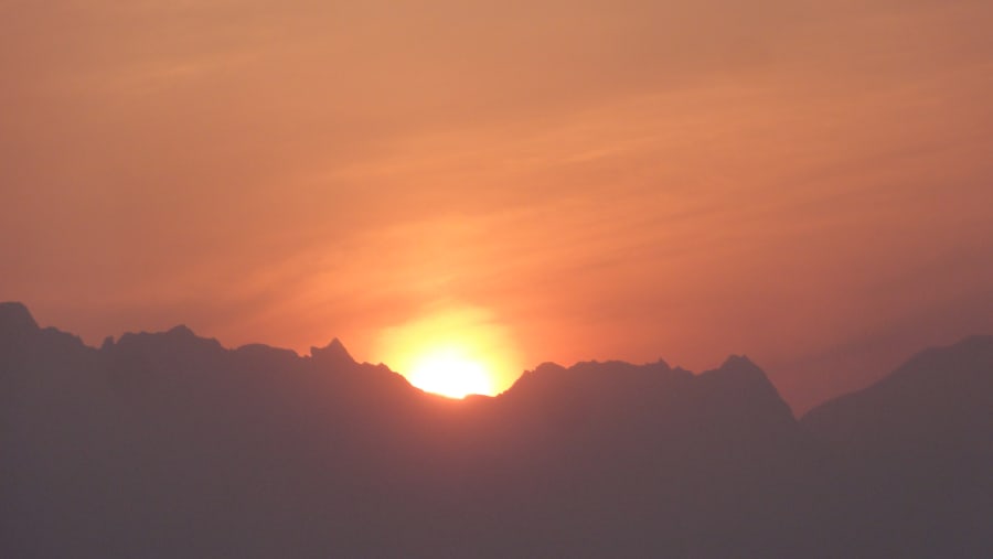Sunrise view from Nagarkot