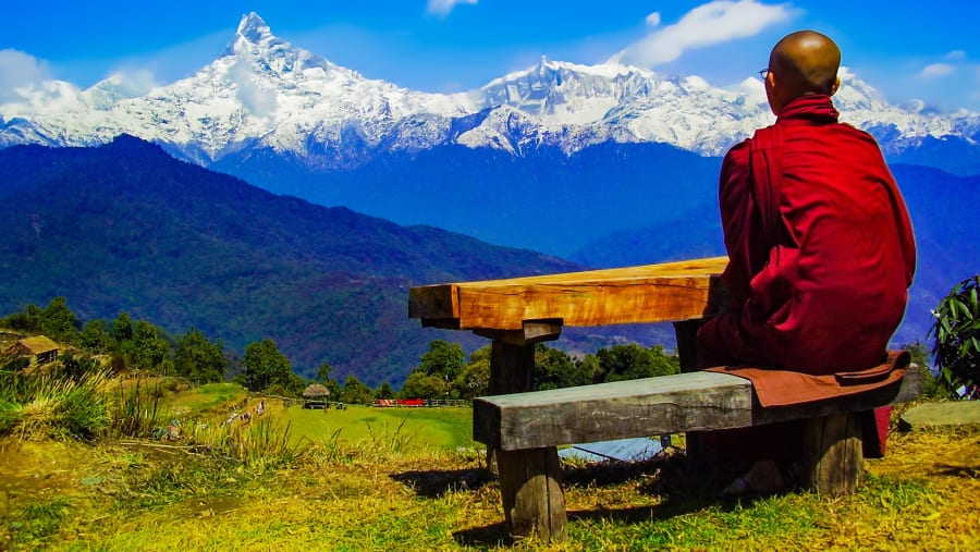 The Annapurna Ranges of Nepal