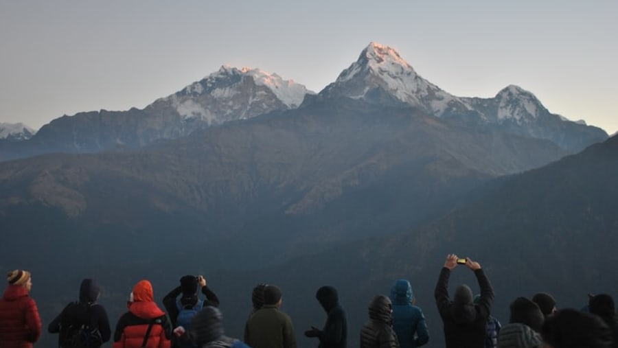 See the magnificent sunrise at Poon Hill
