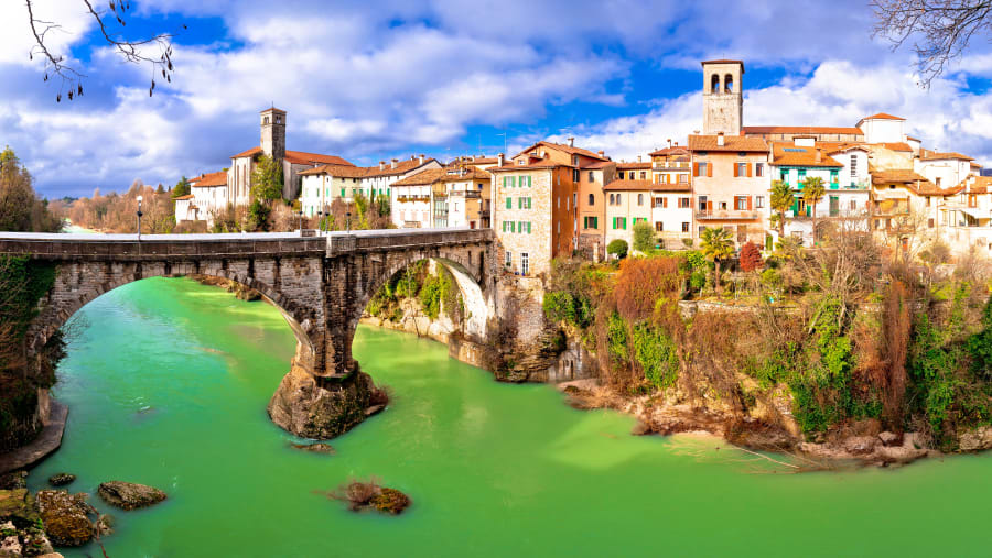 Devil's Bridge in Cividale del Friuli