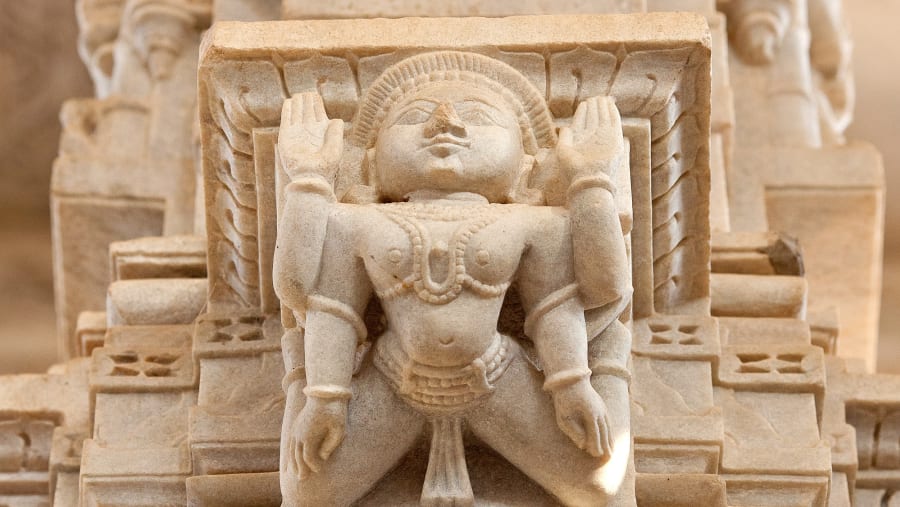 Bas-Relief Work in Ranakpur Temple