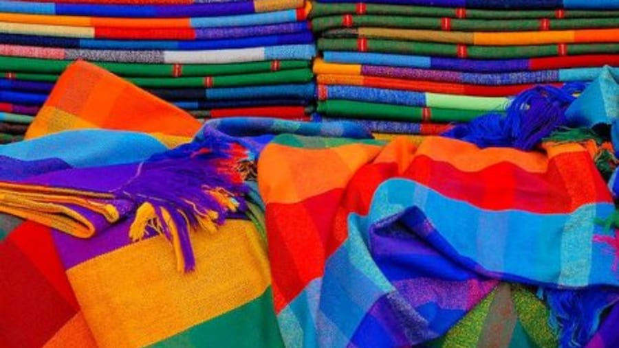 Handicrafts of Otavalo Market