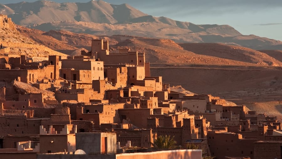 See Kasbah Ait Ben Haddou, Morocco
