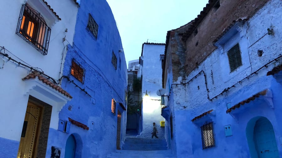 Chefchaouen Blue Buildings