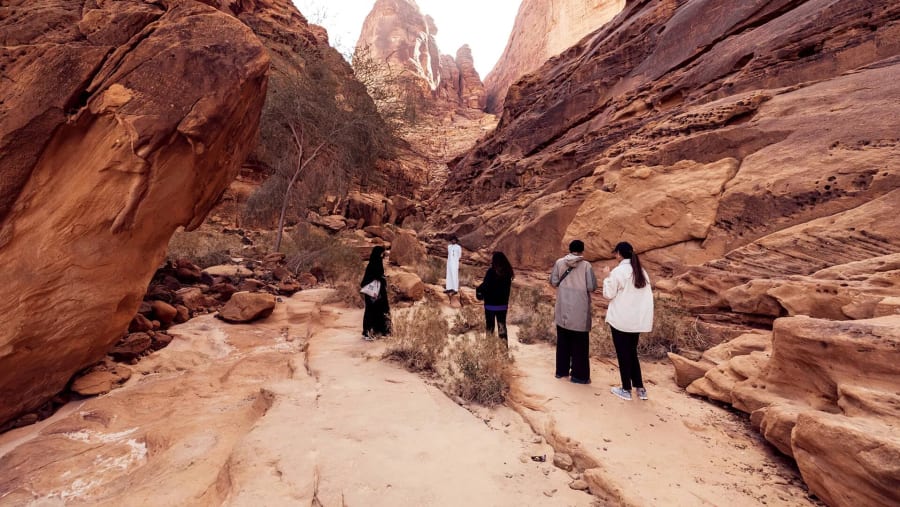 Explore historic sites at Jabal Ikmah