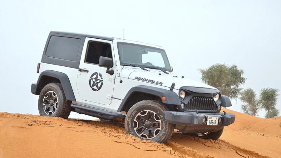 6-Hour Mega Wrangler Self Drive Evening Desert Safari in Ras al - Main Image