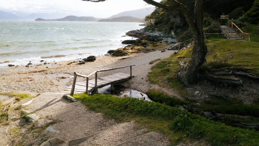 Scenic beach