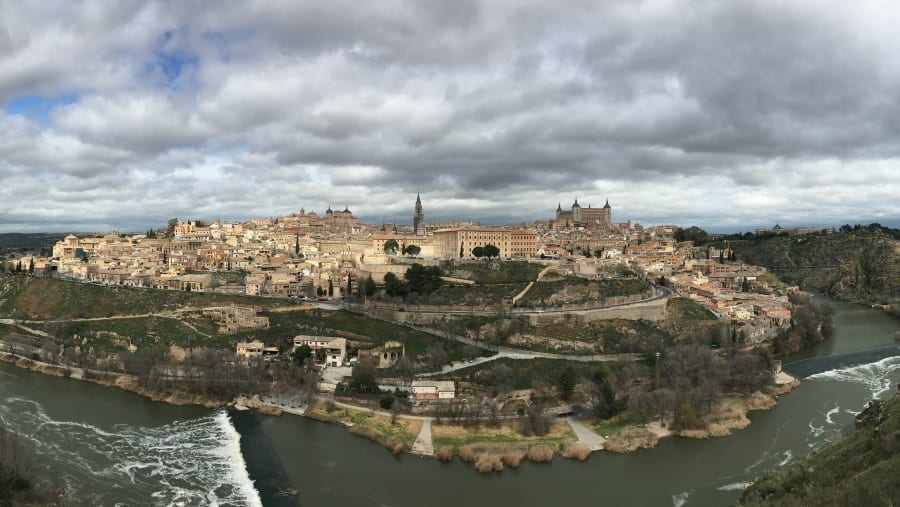 Panoramic view of Toledo