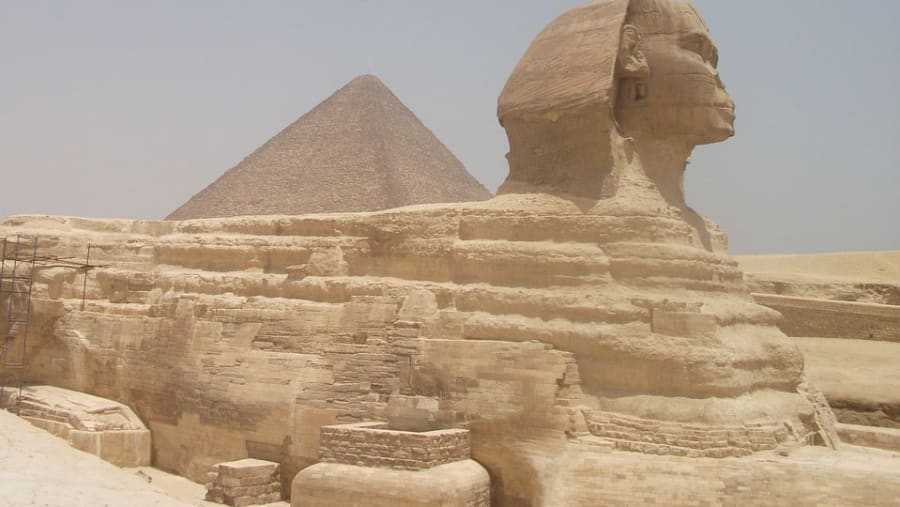 The Confluence of the Sphinx and the Pyramids of Giza