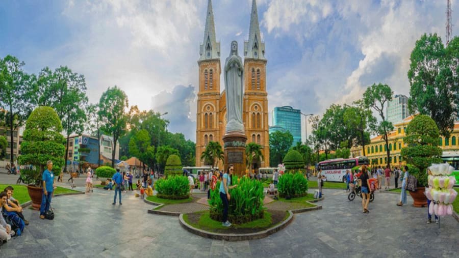 The Notre Dame Cathedral Basilica of Saigon