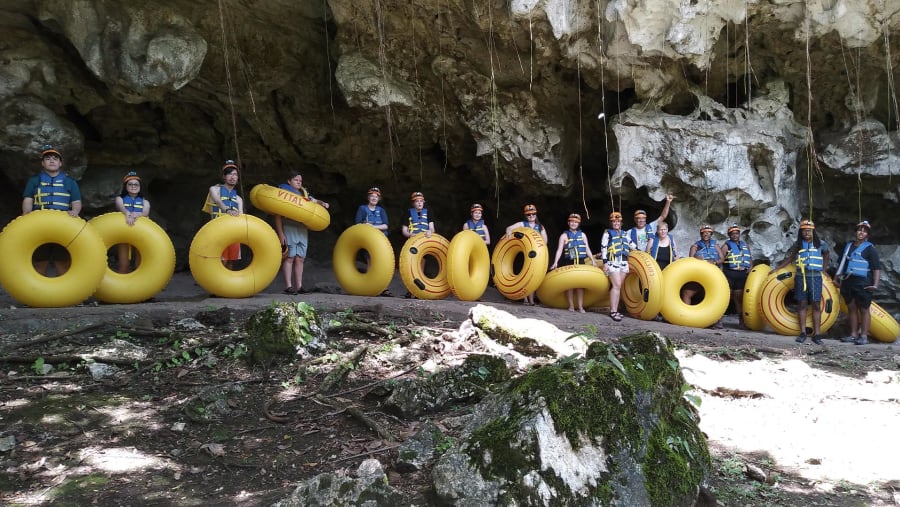 Cave Tubing in Belize