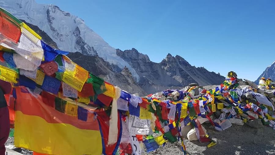 Prayer flags in Nepal