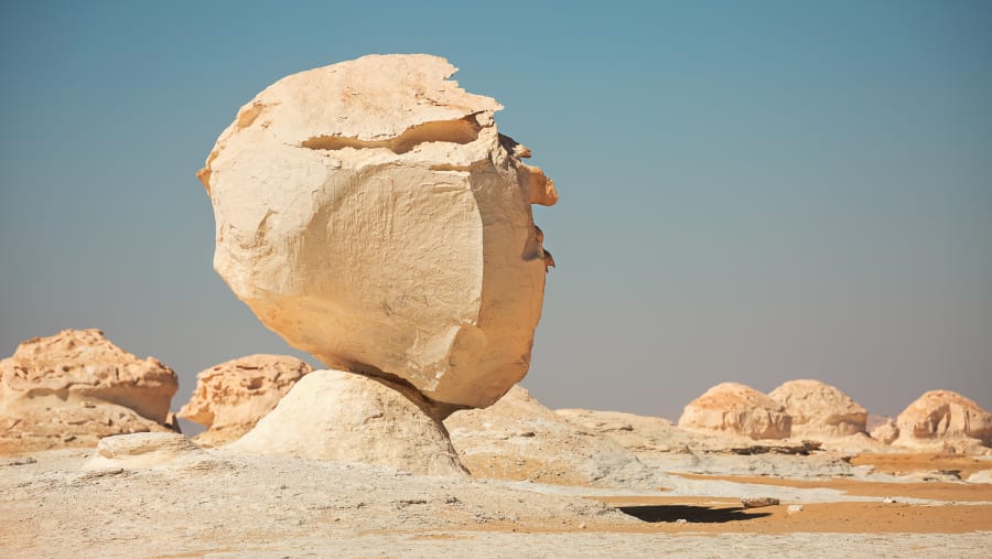 White desert