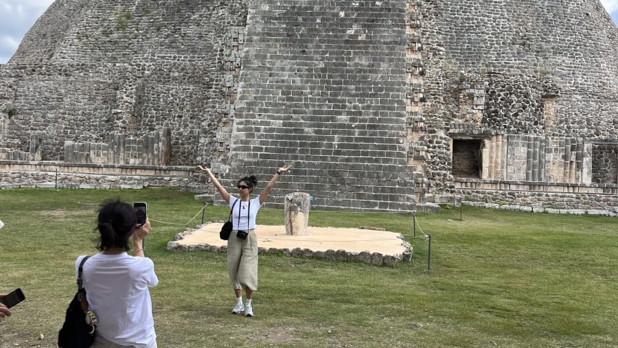 Ancient Uxmal Ruins & Cenote