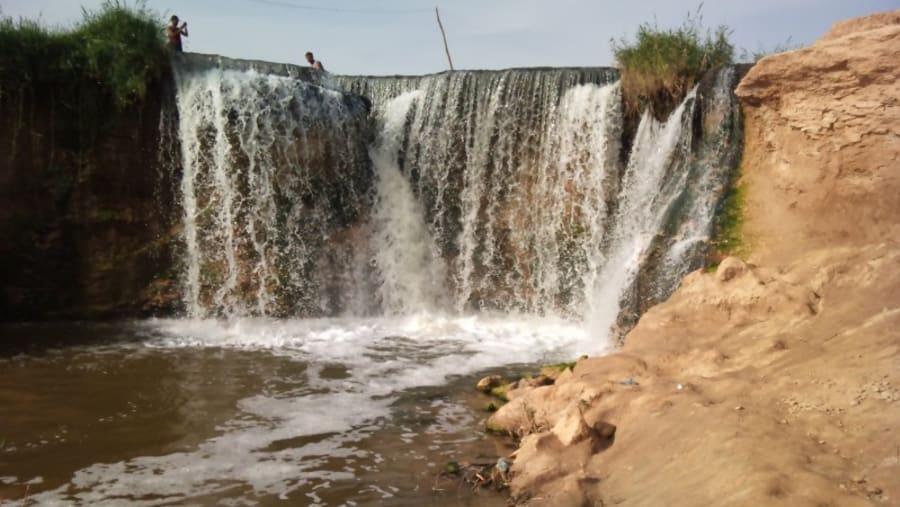 Wadi El Rayan Waterfalls In Faiyum, Egypt