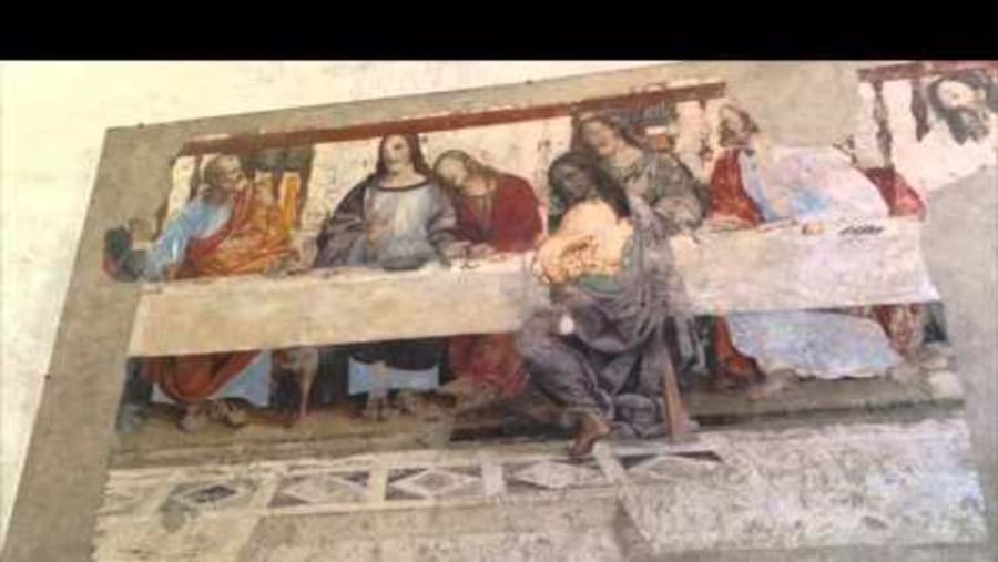 One of the paintings by the Strozzi Family
