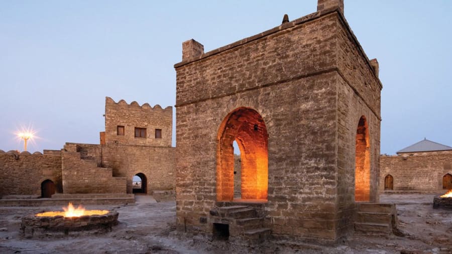 Admire the Ateshgah of Baku