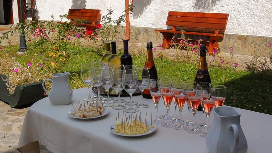 Enjoy a Romanian Meal and Wine-Tasting at the Rhein Azuga Cellars