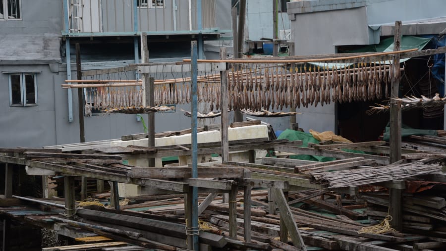 Dried salted fish