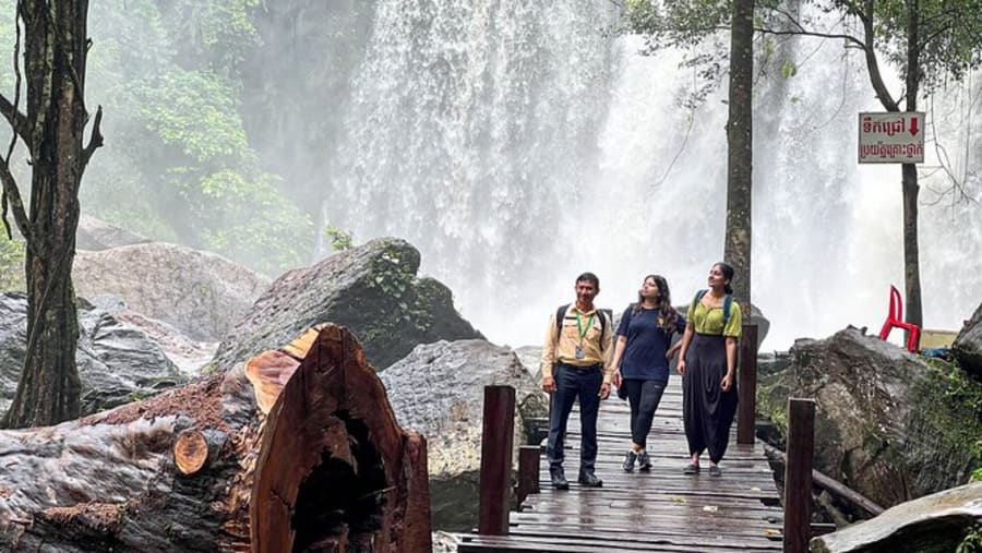 Phnom Kulen, also known as Kulen Mountain