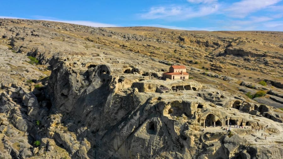 Explore the Uplistsikhe cave