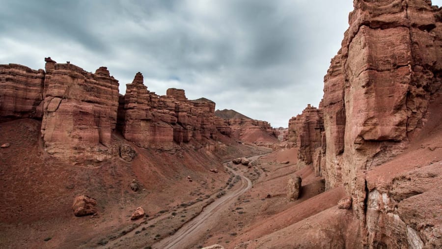 Aesthetic view of Charyn Canyon