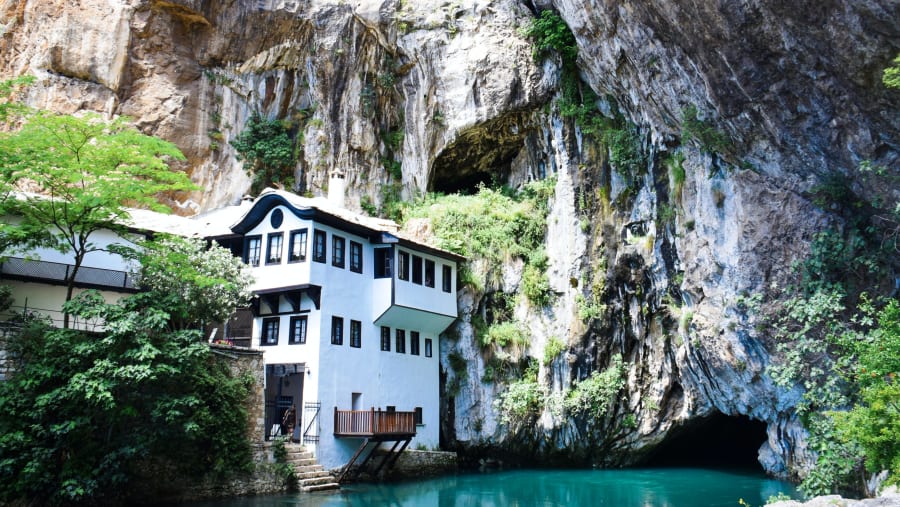 Blagaj Tekija-Islamic Dervish Monastery
