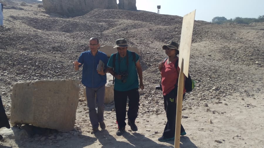 Trekking through El Minya