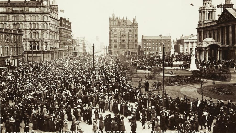 Donegall Square North 28th September 1912