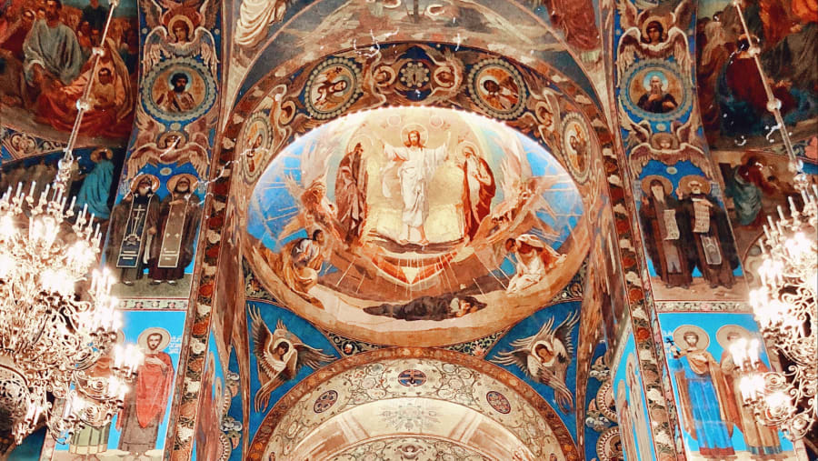 Spilled Blood church interior