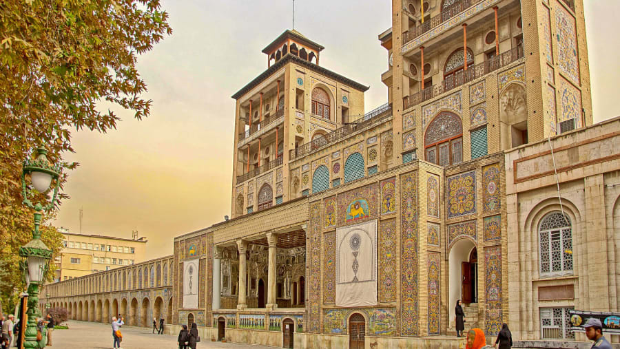 Museum inside Golestan Palace