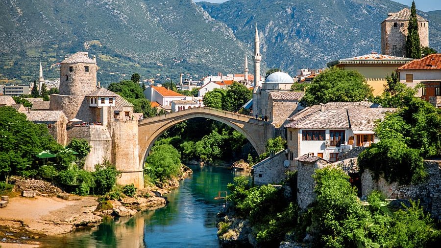 See the Old Bridge of Mostar, Bosnia And Herzegovina
