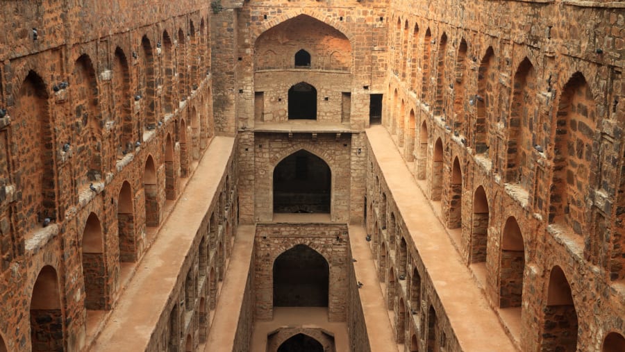 Agrasen Ki Baoli Step well in Delhi