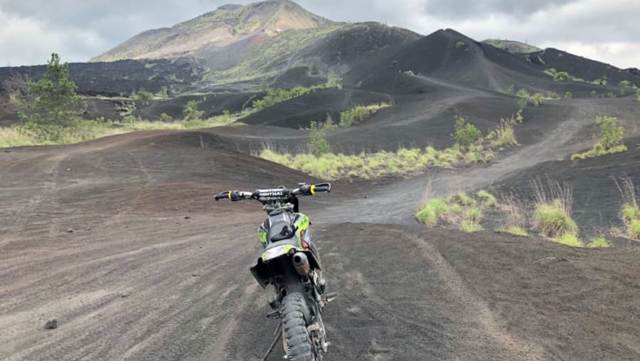 Ride to Mount Batur