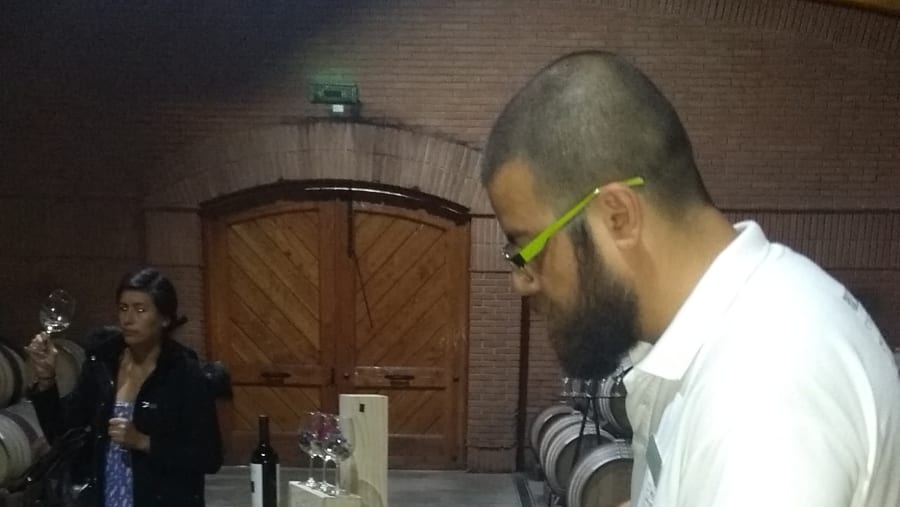 Wine tasting