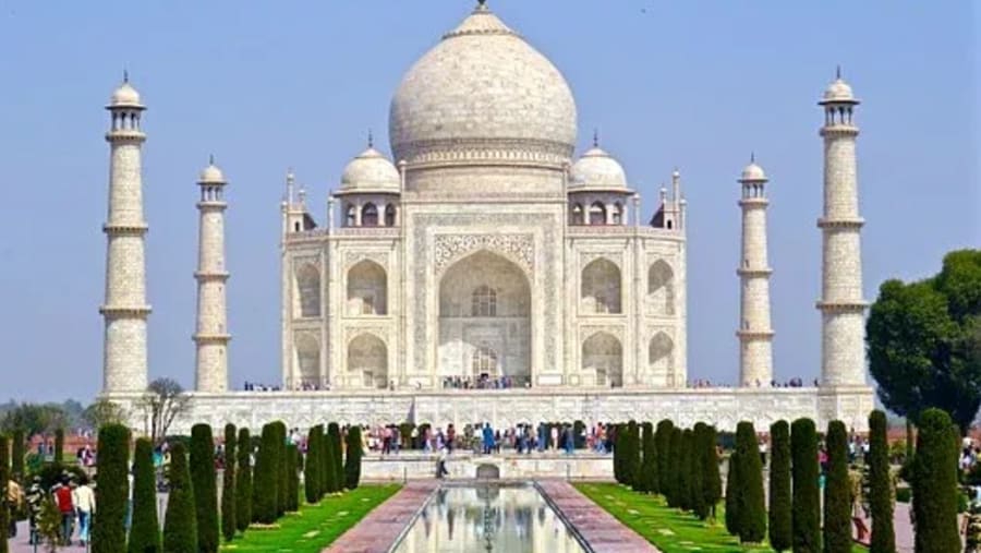 Taj Mahal In Agra, India